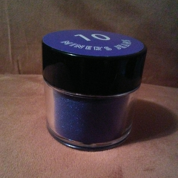 Denim Blue Miners Jeans Cosmetic Grade Mica Pigment DIY Nail Dip Eyeshadow Color - Picture 5 of 5